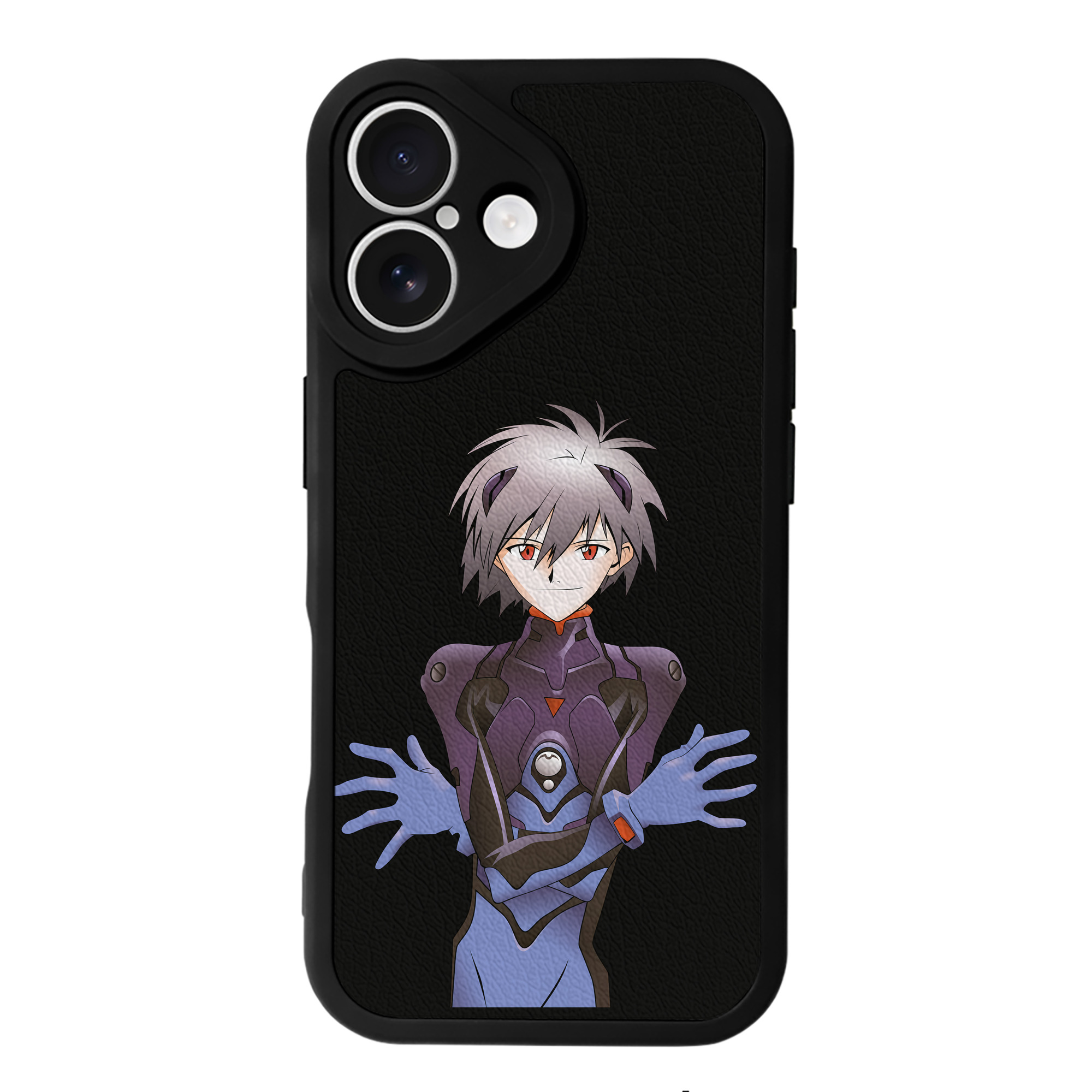 （画像用） EVA 新世紀エヴァンゲリオン 【iPhone 16シリーズ対応】シリコンスマホケース（レザー調） 材質：シリコン